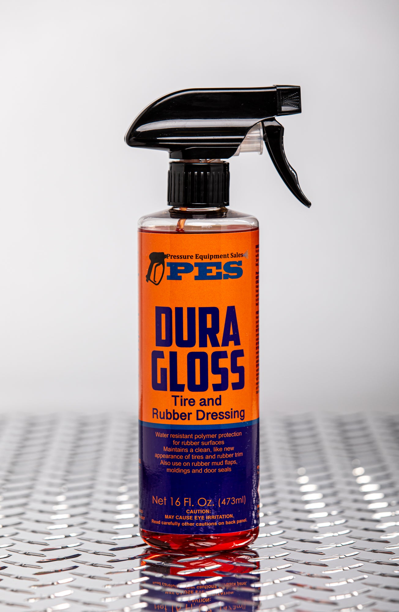 Dura neumático brillante y aderezo de goma